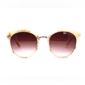Pier Martino Sunglasses Acetate Front, Metal Snake Temple & Swarovski Crystals